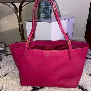 Tory Burch Pink Tote Bag